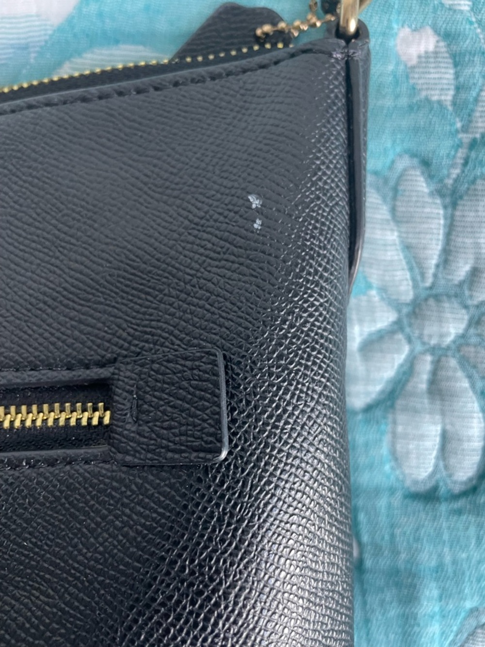 Coach Black Leather Rowan File Bag - Picture 3 of 7